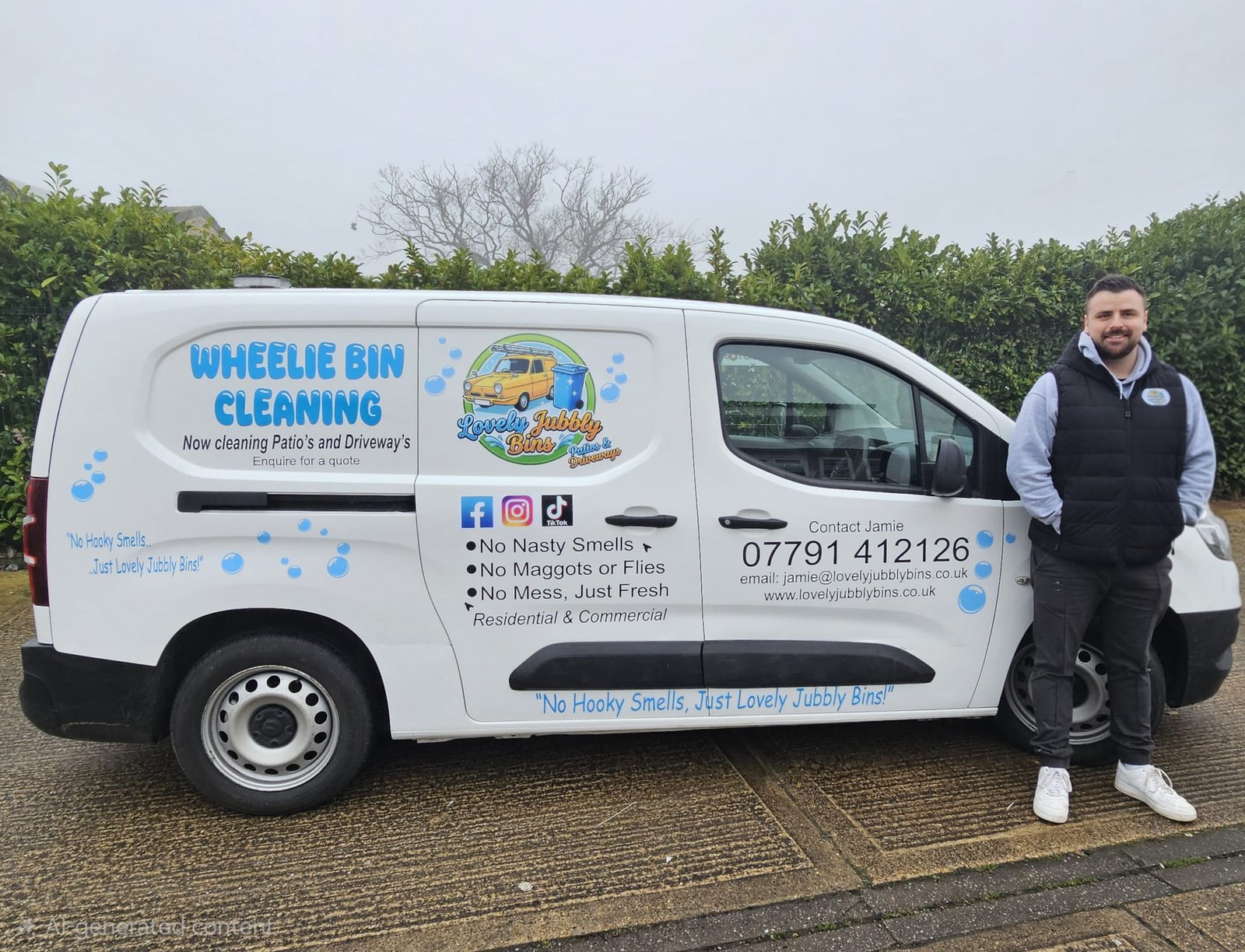 Jamie - Lovely Jubbly Bins